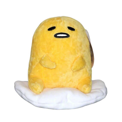 Gudetama The Lazy Egg 8" Sitting Plush By Sanrio