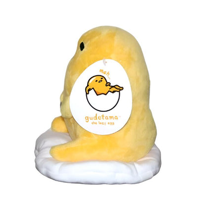 Gudetama The Lazy Egg 8" Sitting Plush By Sanrio